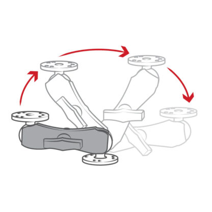 RAM Mounts Ball Arm Assy (Ref # RAM-201U) Part # RAM201U - Image 2