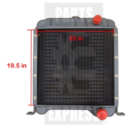 Case CE Radiator Aftermarket Part # WN-301877A2