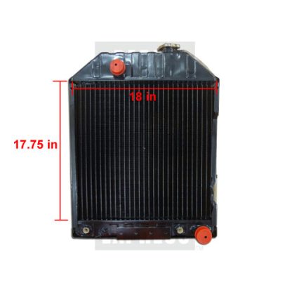 Ford New Holland Radiator Aftermarket Part # WN-E7NN8005BA