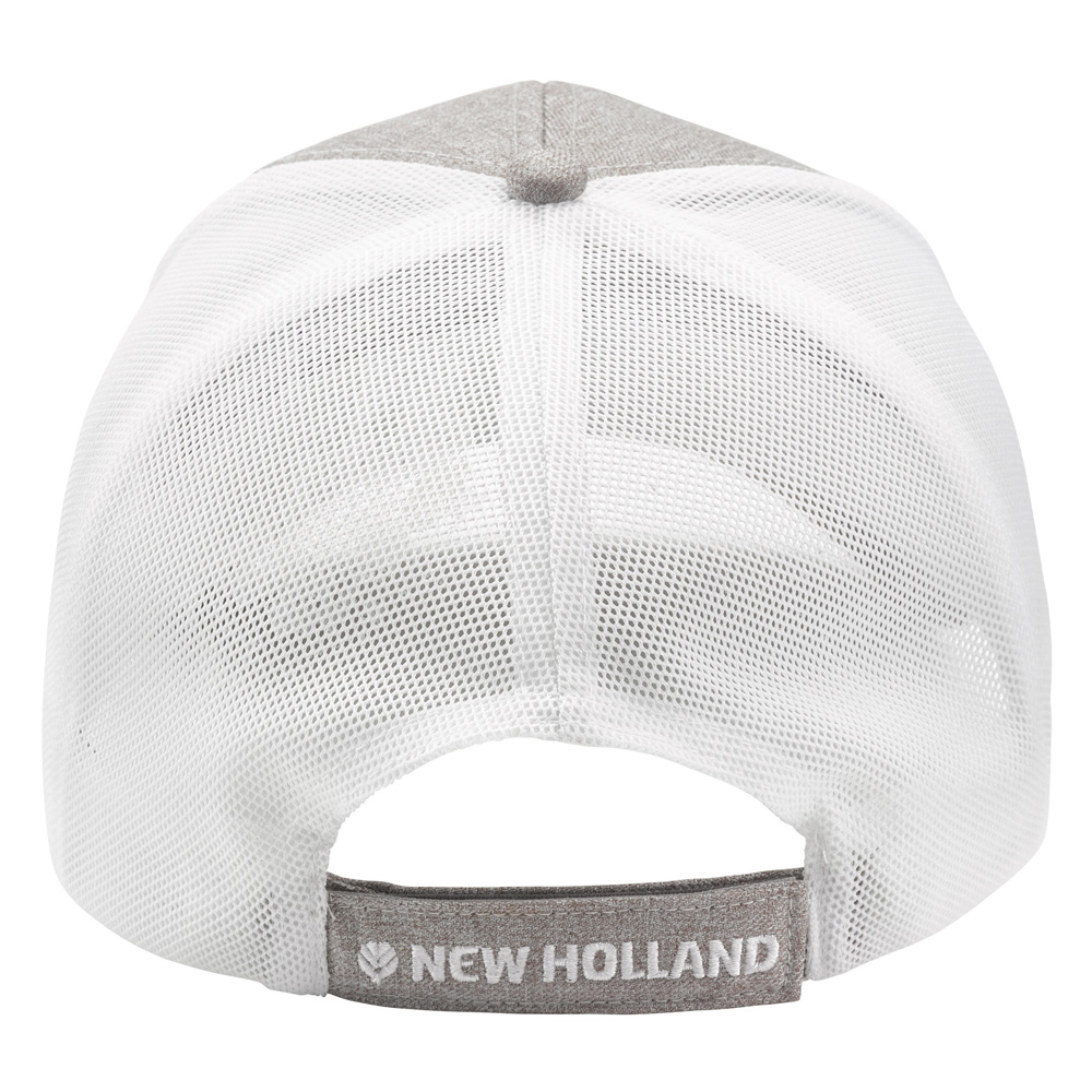 New Holland Gray and White Mesh Hat Part # NH362620