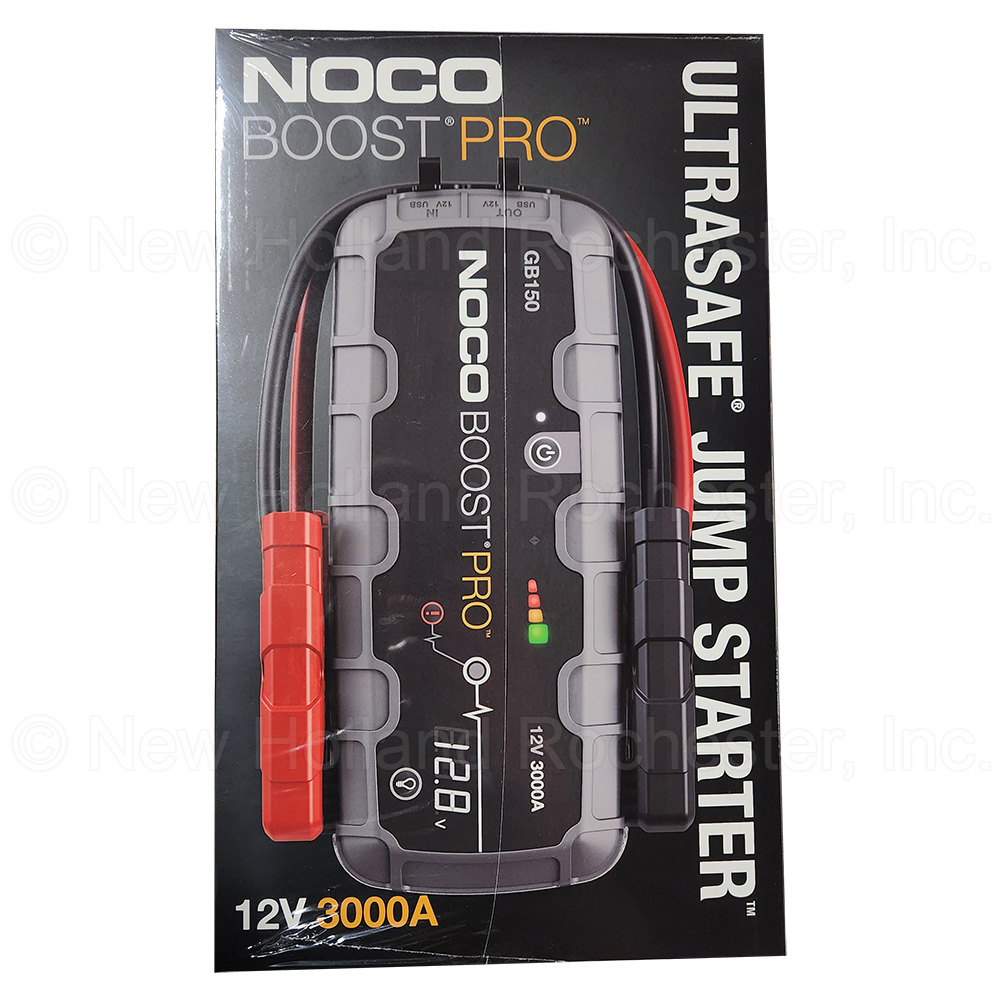NOCO Boost Pro GB150 3000A UltraSafe Car Battery Jump Starter, 12V Battery  Pack, Battery Booster, Jump Box, Portable Charger and Jumper Cables for