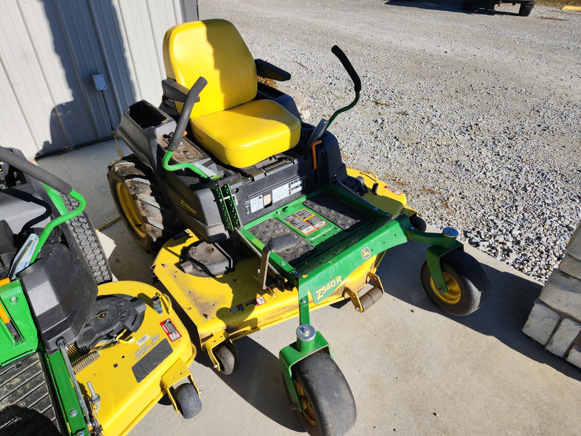 John deere 2025 z540r cost