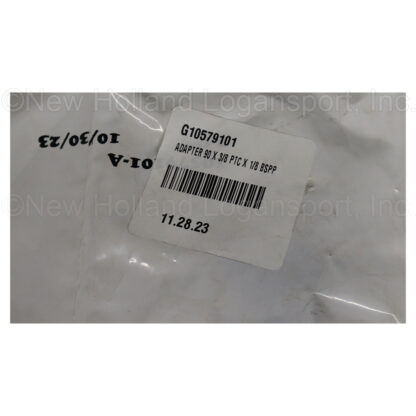 Kinze 90 x 3/8 PTC x 1/8 BSPP Adapter Part # G10579101 - Image 2