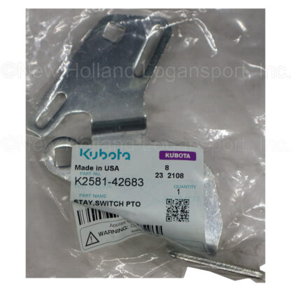 Kubota Switch PTO Stay Part # K2581-42683 - Image 2